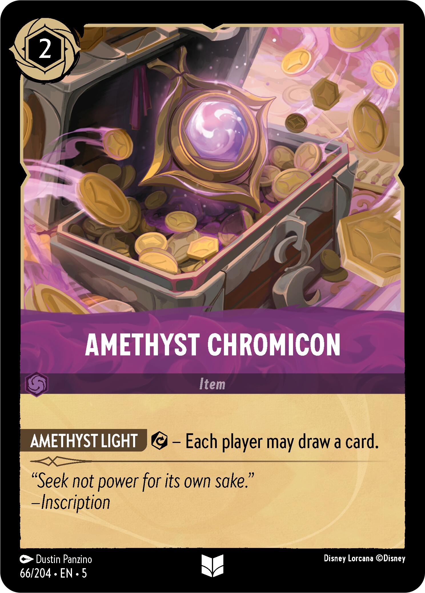 Amethyst Chromicon (66/204) [Shimmering Skies] | Clutch Gaming