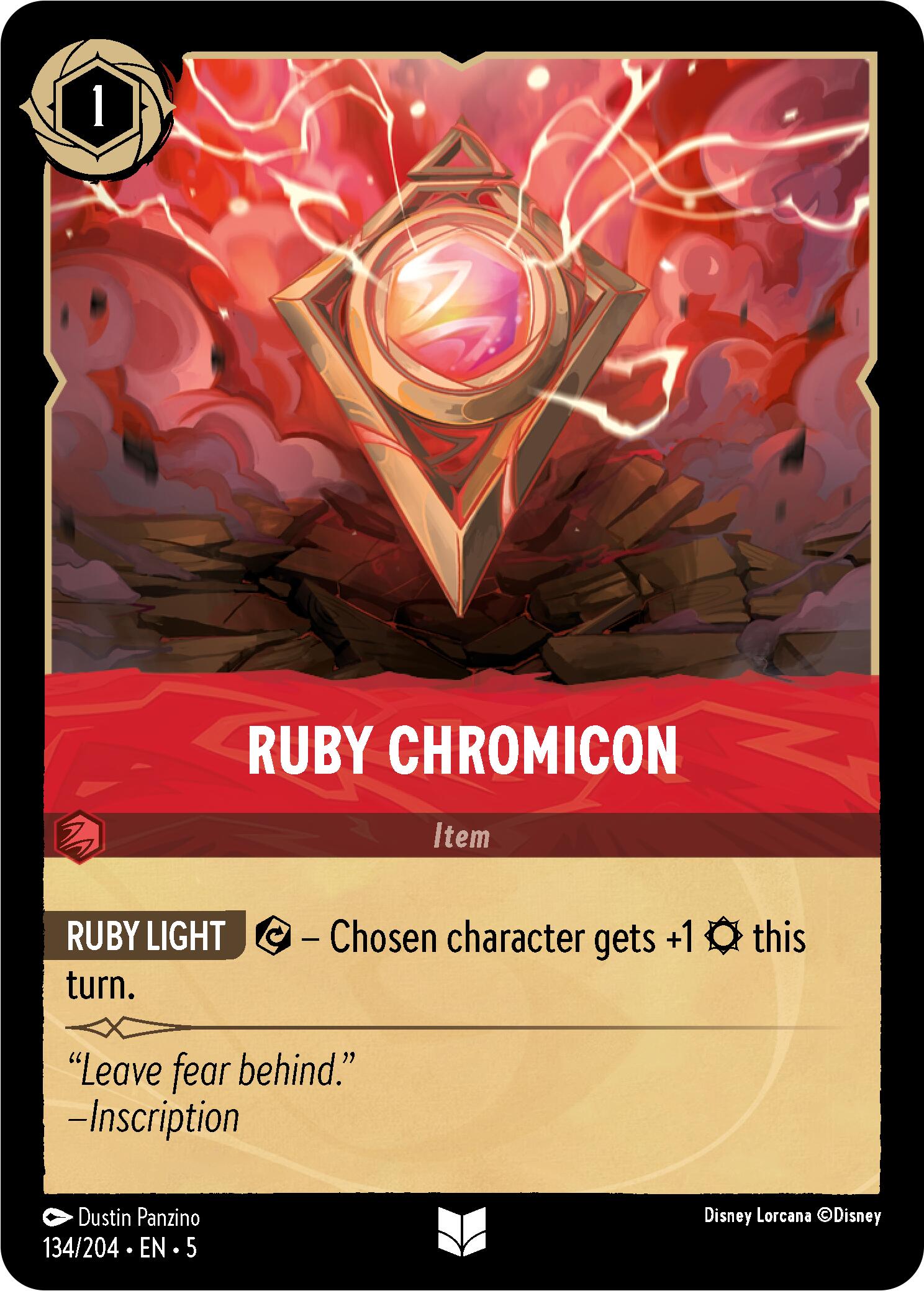 Ruby Chromicon (134/204) [Shimmering Skies] | Clutch Gaming