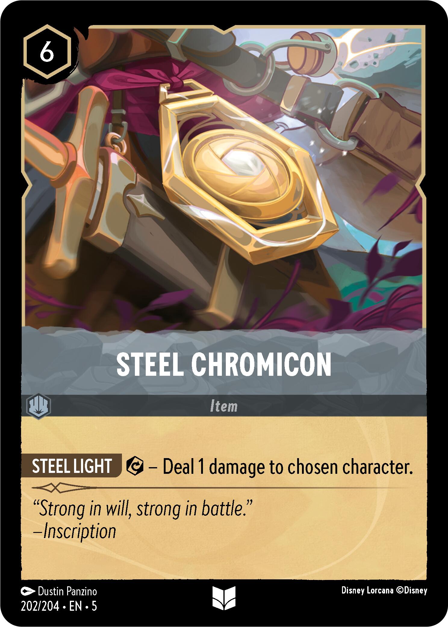 Steel Chromicon (202/204) [Shimmering Skies] | Clutch Gaming