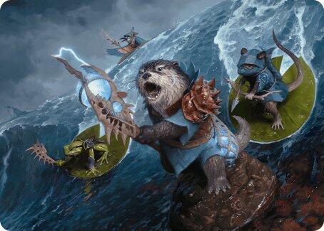 Valley Floodcaller Art Card [Bloomburrow Art Series] | Clutch Gaming