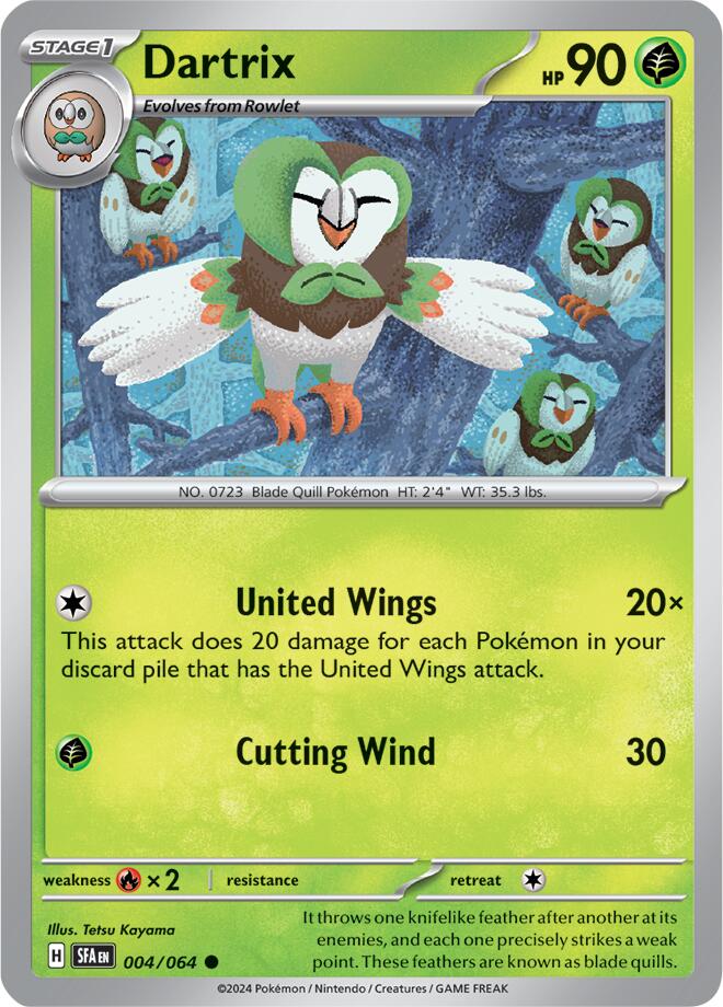 Dartrix (004/064) [Scarlet & Violet: Shrouded Fable] | Clutch Gaming