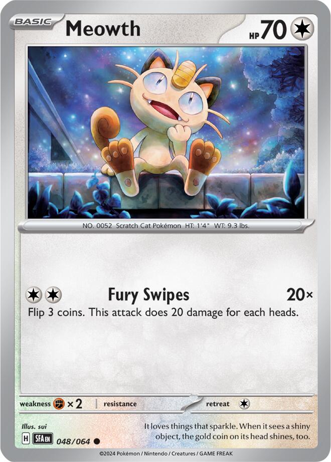 Meowth (048/064) [Scarlet & Violet: Shrouded Fable] | Clutch Gaming