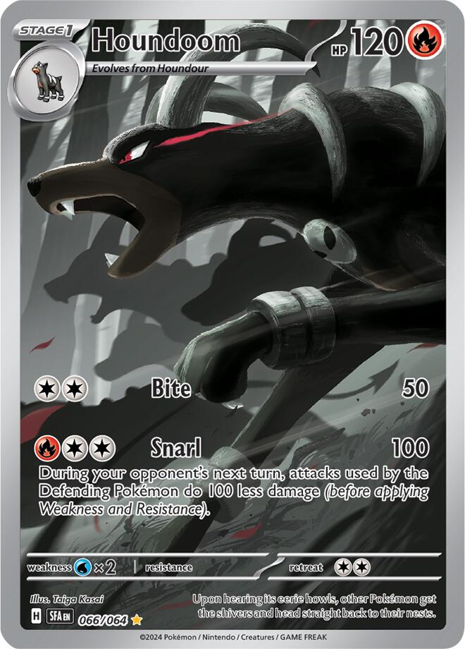 Houndoom (066/064) [Scarlet & Violet: Shrouded Fable] | Clutch Gaming