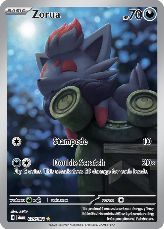 Zorua (075/064) [Scarlet & Violet: Shrouded Fable] | Clutch Gaming