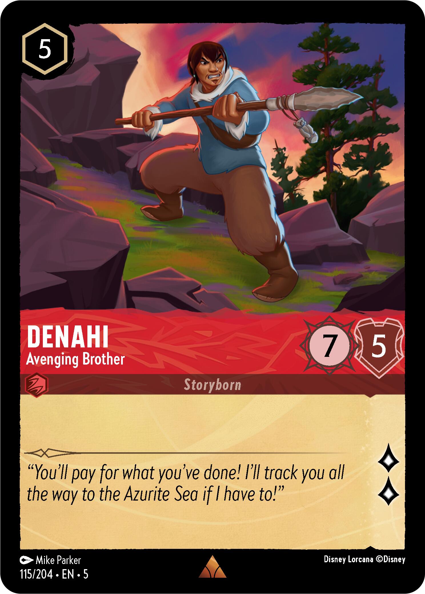 Denahi - Avenging Brother (115/204) [Shimmering Skies] | Clutch Gaming