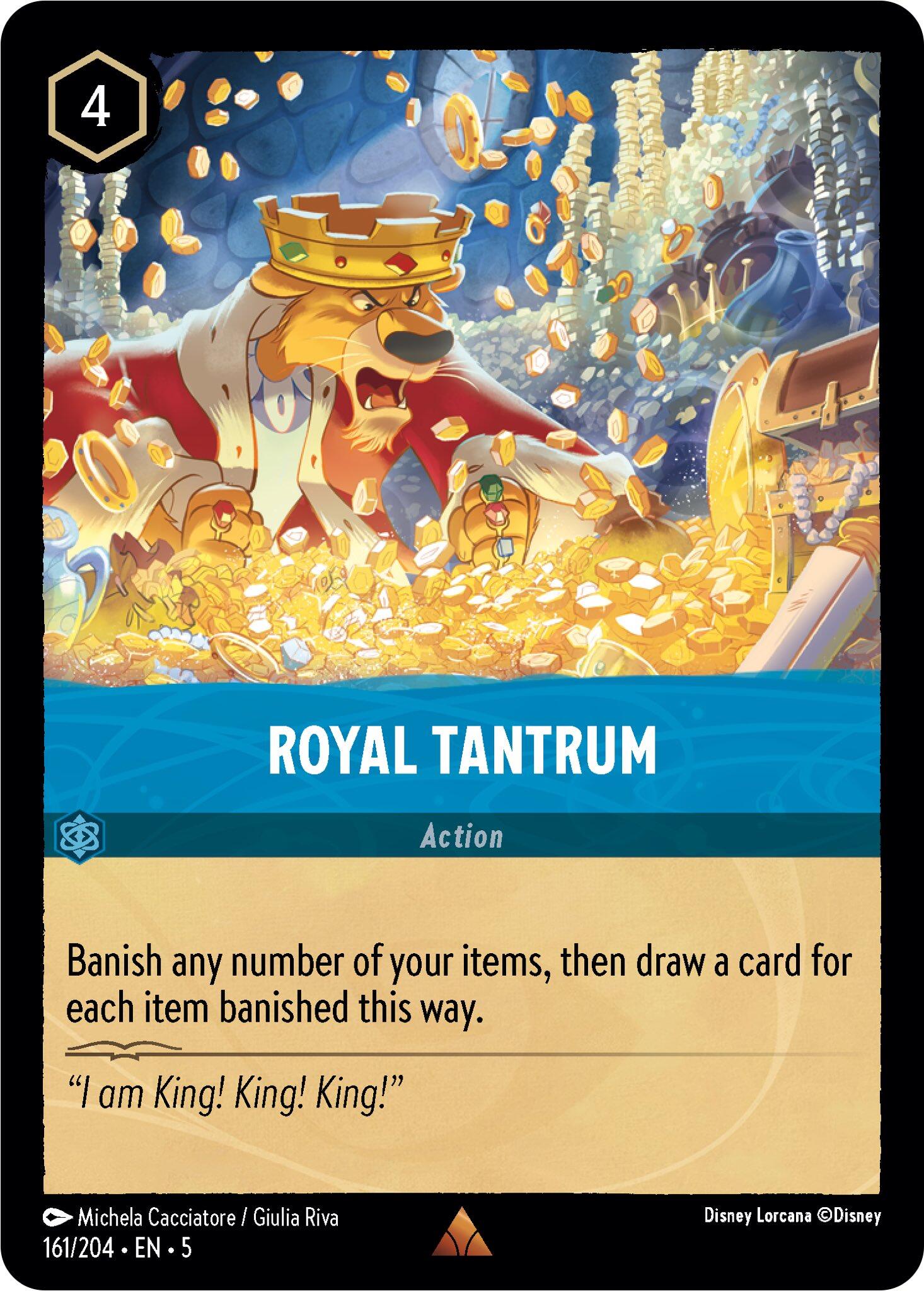 Royal Tantrum (161/204) [Shimmering Skies] | Clutch Gaming