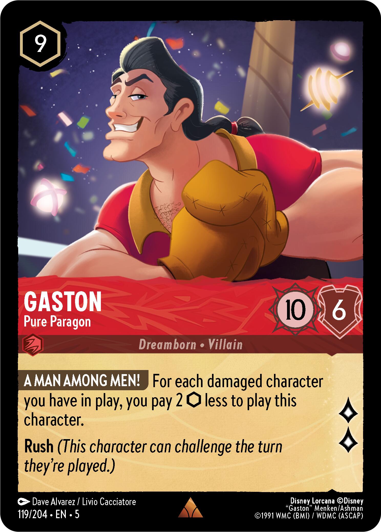 Gaston - Pure Paragon (119/204) [Shimmering Skies] | Clutch Gaming