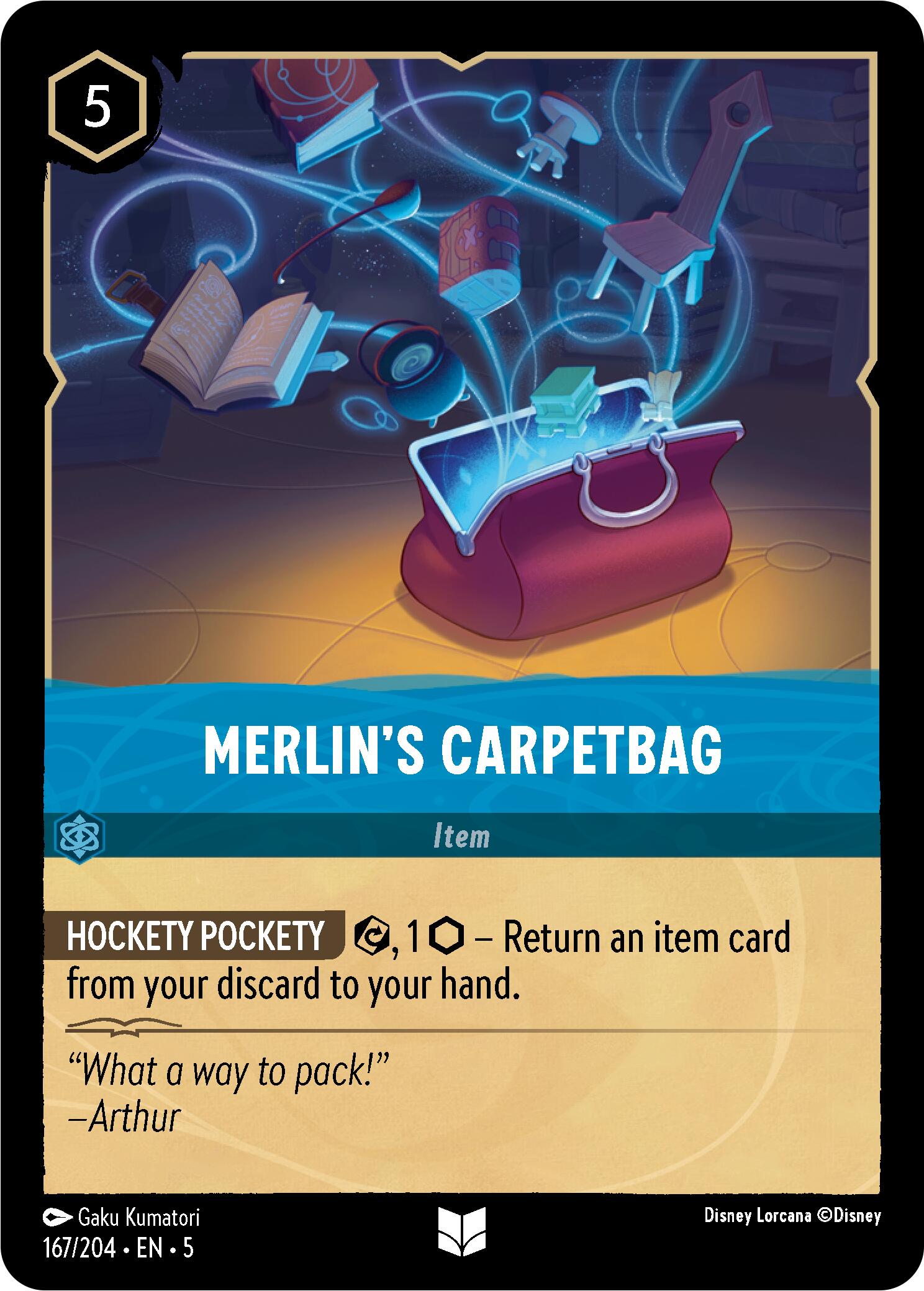 Merlin's Carpetbag (167/204) [Shimmering Skies] | Clutch Gaming