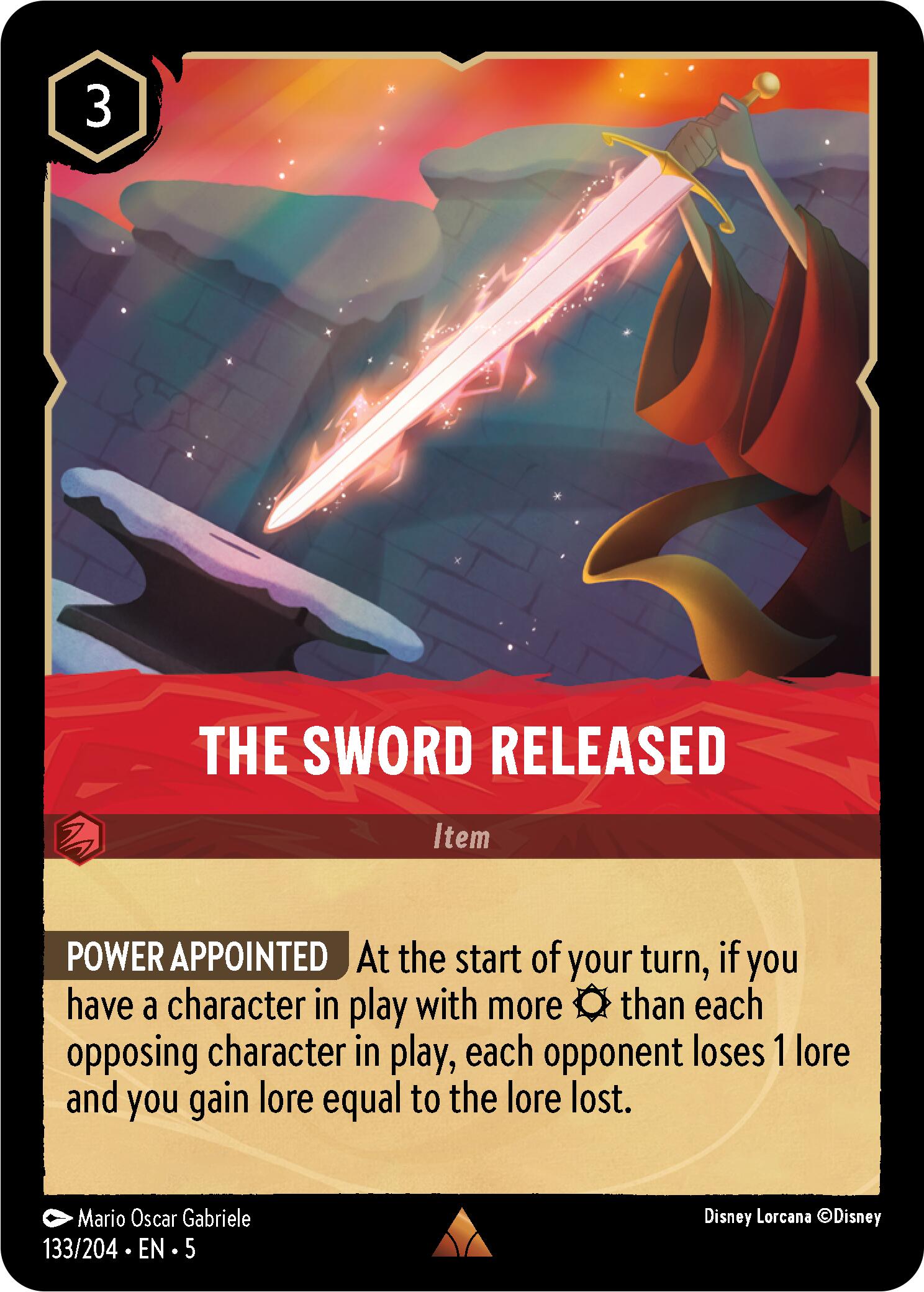 The Sword Released (133/204) [Shimmering Skies] | Clutch Gaming