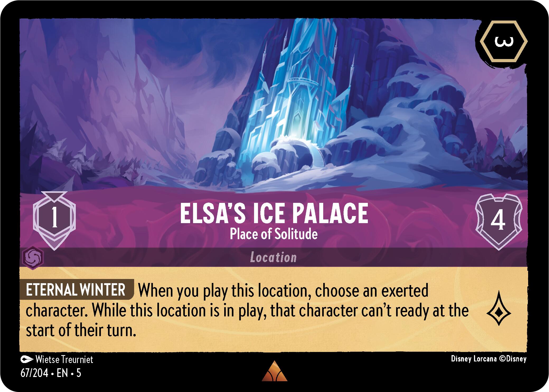 Elsa's Ice Palace - Place of Solitude (67/204) [Shimmering Skies] | Clutch Gaming