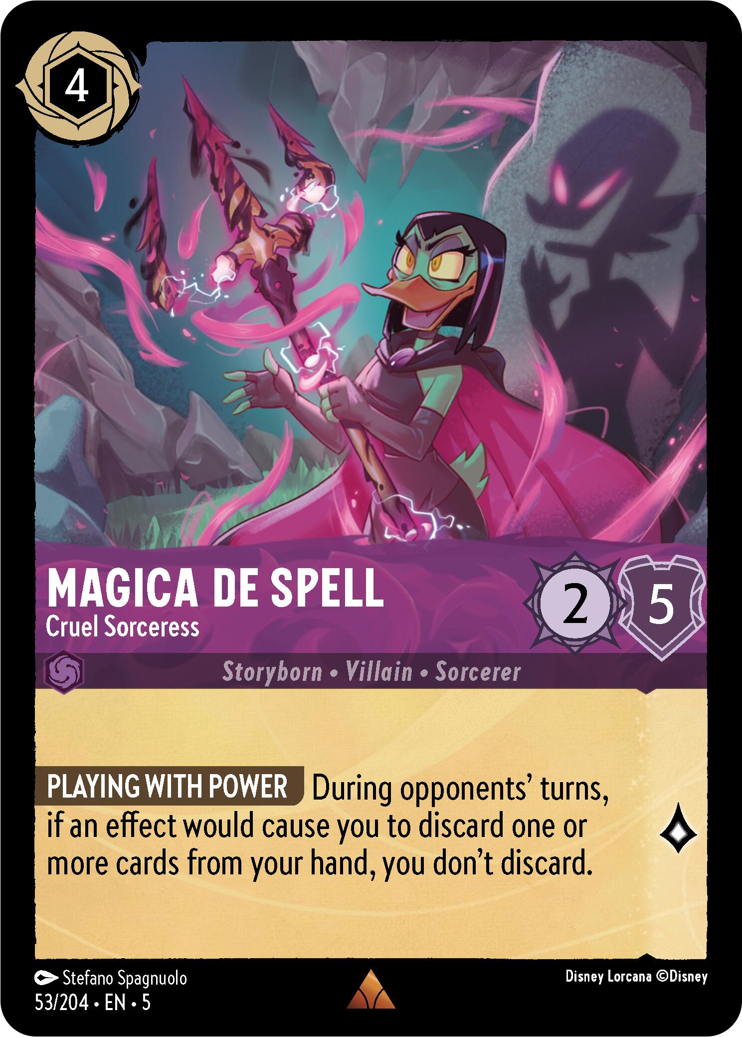 Magica De Spell - Cruel Sorceress (53/204) [Shimmering Skies] | Clutch Gaming