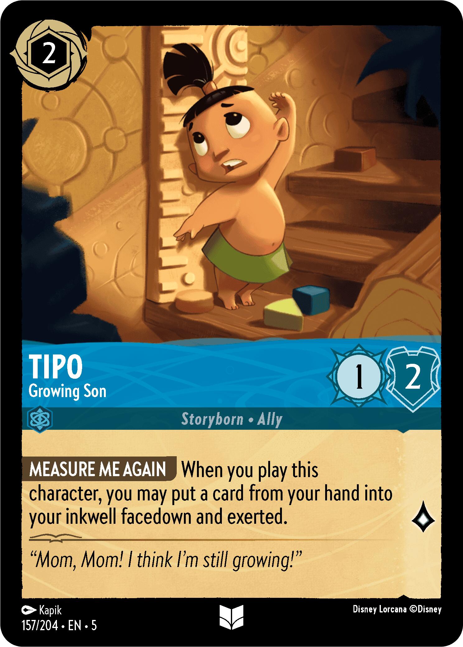 Tipo - Growing Son (157/204) [Shimmering Skies] | Clutch Gaming