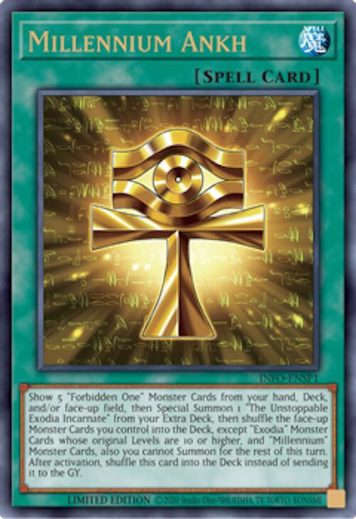 Millennium Ankh (INFO-ENSP1) [INFO-ENSP1] Secret Rare | Clutch Gaming