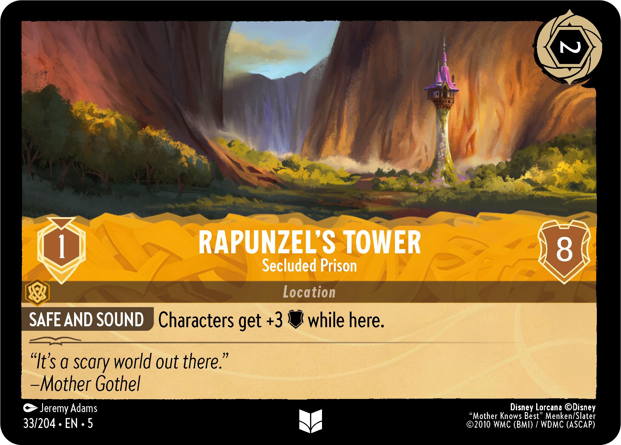 Rapunzel's Tower - Secluded Prison (33/204) [Shimmering Skies] | Clutch Gaming