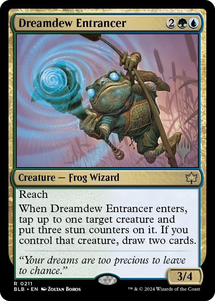 Dreamdew Entrancer (Promo Pack) [Bloomburrow Promos] | Clutch Gaming