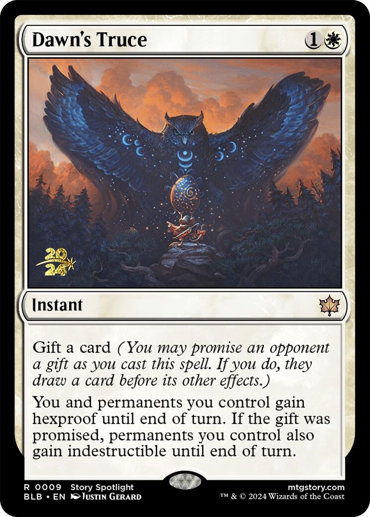 Dawn's Truce [Bloomburrow Prerelease Promos] | Clutch Gaming