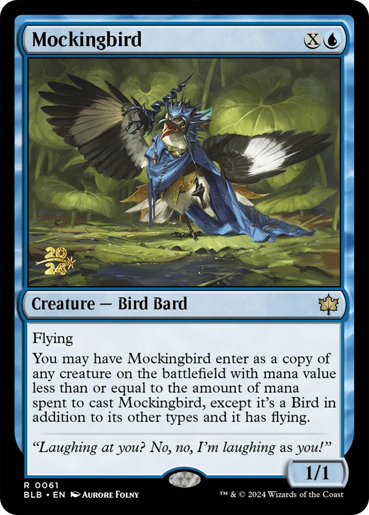 Mockingbird [Bloomburrow Prerelease Promos] | Clutch Gaming