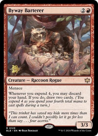 Byway Barterer [Bloomburrow Prerelease Promos] | Clutch Gaming