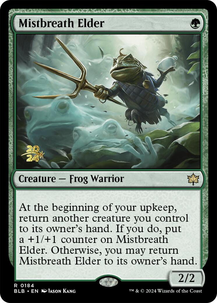 Mistbreath Elder [Bloomburrow Prerelease Promos] | Clutch Gaming