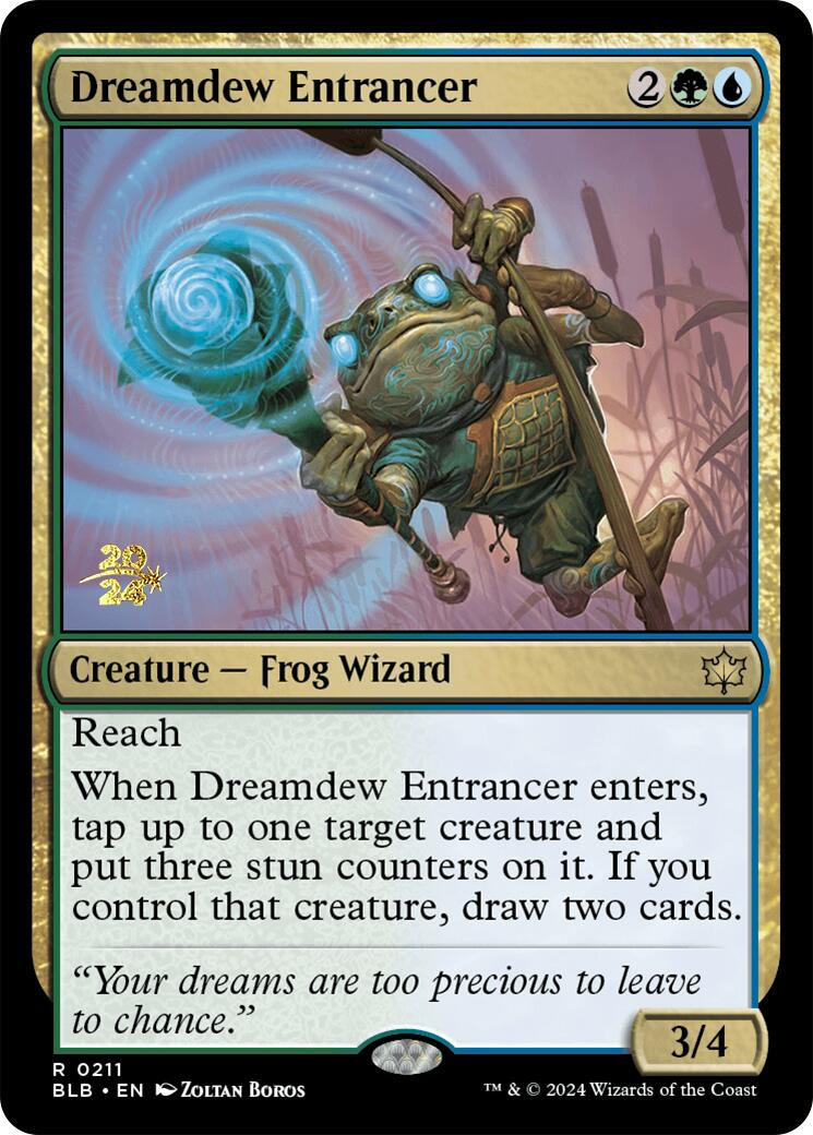 Dreamdew Entrancer [Bloomburrow Prerelease Promos] | Clutch Gaming