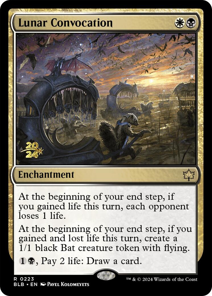 Lunar Convocation [Bloomburrow Prerelease Promos] | Clutch Gaming