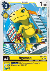 Agumon [BT17-029] [Secret Crisis] | Clutch Gaming