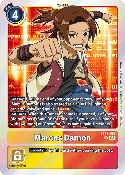 Marcus Damon [BT17-087] [Secret Crisis] | Clutch Gaming