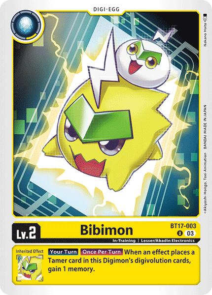 Bibimon [BT17-003] [Secret Crisis] | Clutch Gaming