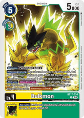 Bulkmon [BT17-034] [Secret Crisis] | Clutch Gaming