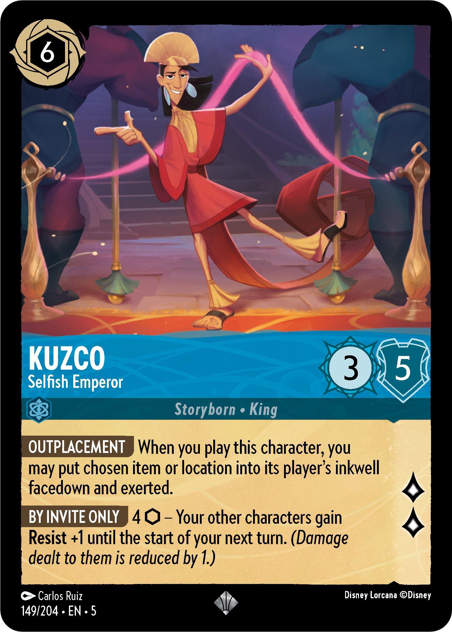 Kuzco - Selfish Emperor (149/204) [Shimmering Skies] | Clutch Gaming