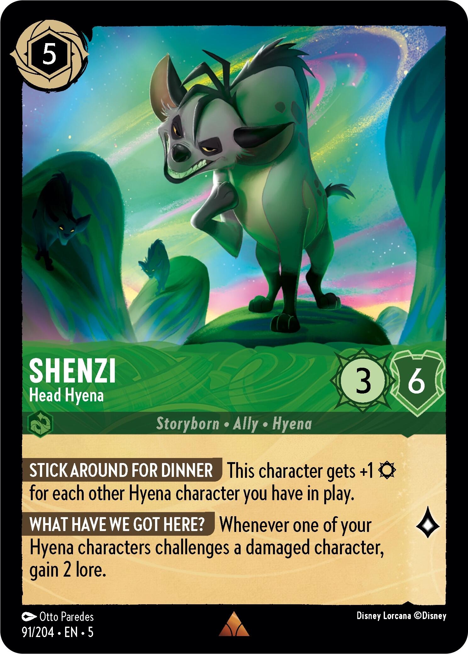 Shenzi - Head Hyena (91/204) [Shimmering Skies] | Clutch Gaming