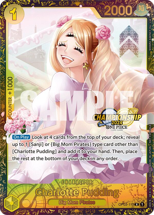 Charlotte Pudding (Championship 2024) [One Piece Promotion Cards] | Clutch Gaming