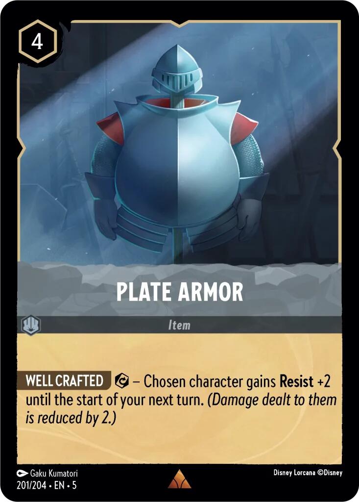 Plate Armor (201/204) [Shimmering Skies] | Clutch Gaming