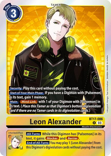 Leon Alexander [BT17-086] [Secret Crisis] | Clutch Gaming