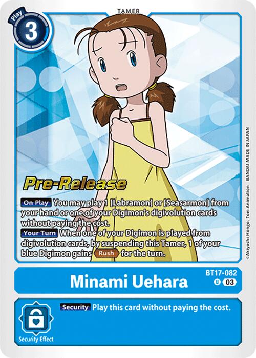 Minami Uehara [BT17-082] [Secret Crisis Pre-Release Cards] | Clutch Gaming