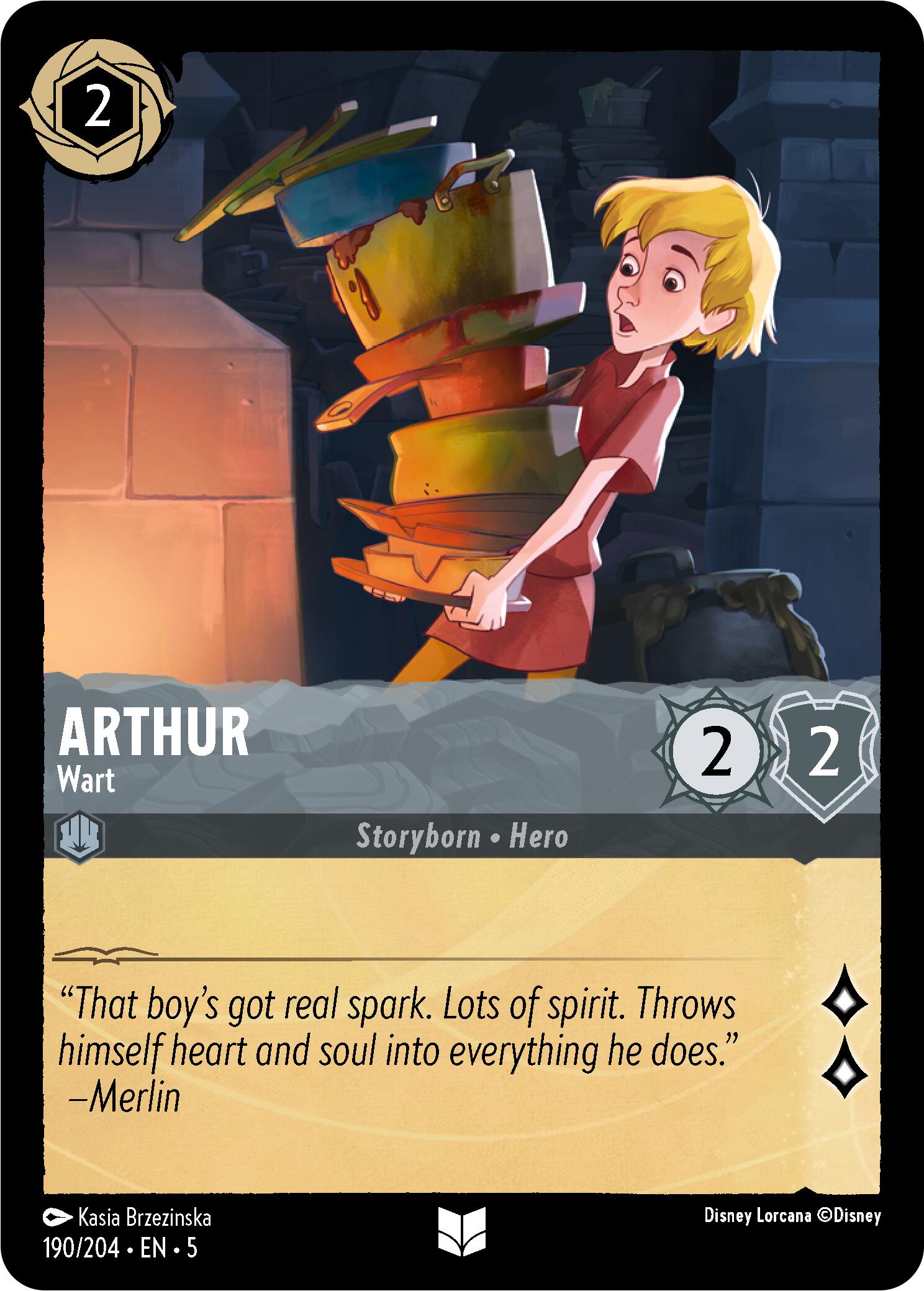 Arthur - Wart (190/204) [Shimmering Skies] | Clutch Gaming