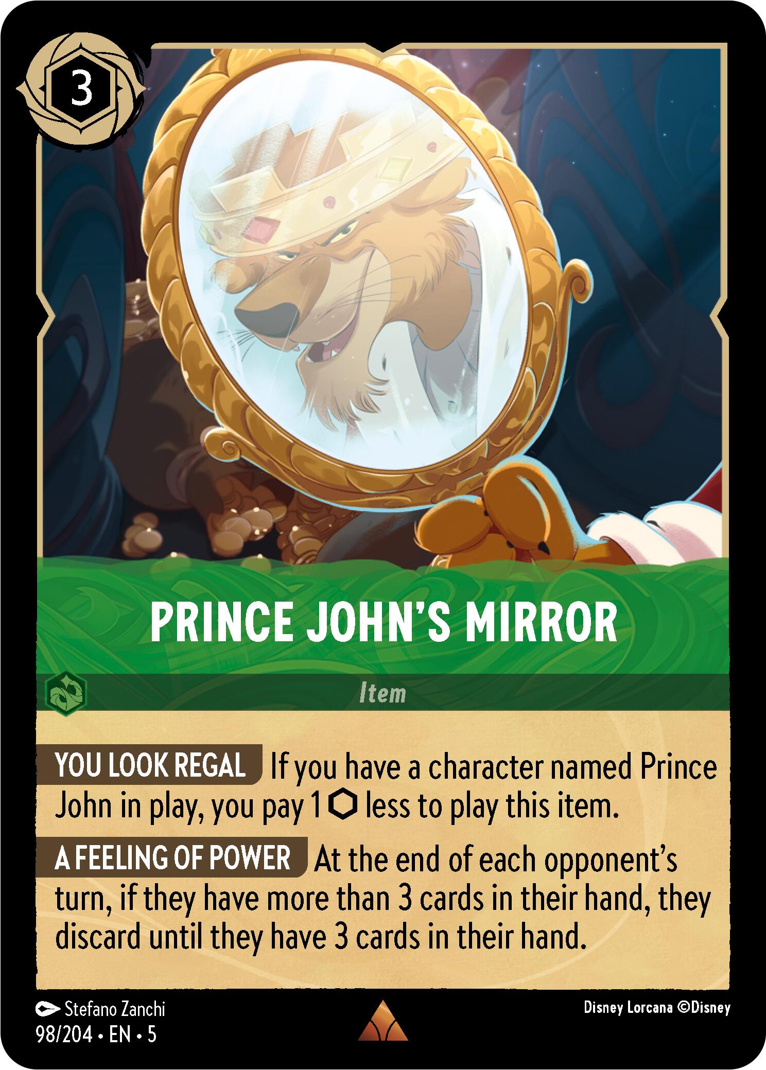 Prince John's Mirror (98/204) [Shimmering Skies] | Clutch Gaming