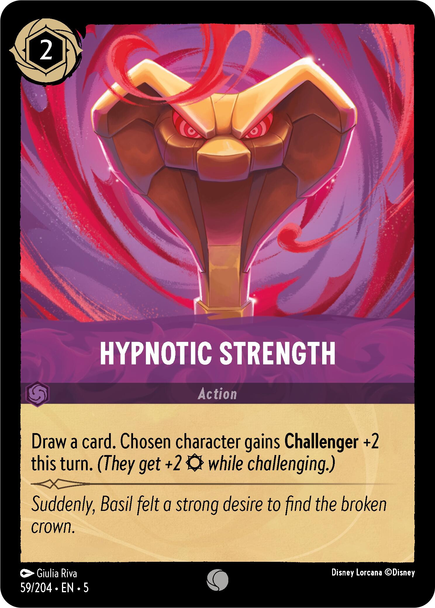 Hypnotic Strength (59/204) [Shimmering Skies] | Clutch Gaming