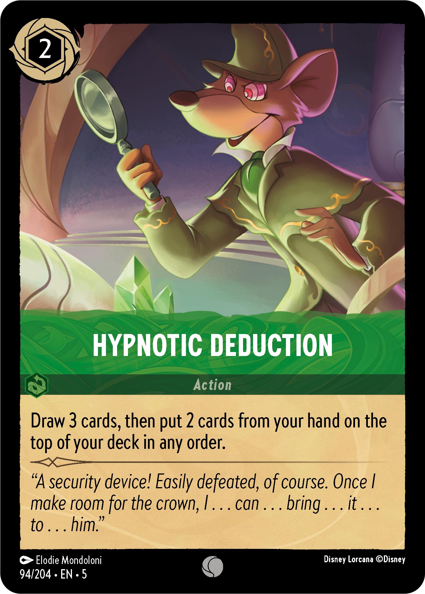 Hypnotic Deduction (94/204) [Shimmering Skies] | Clutch Gaming