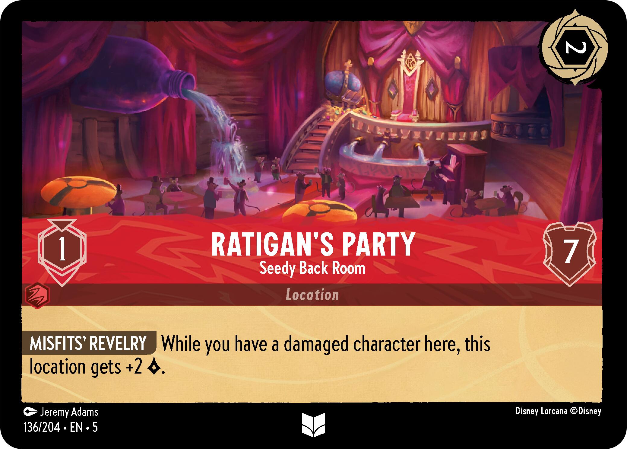 Ratigan's Party - Seedy Back Room (136/204) [Shimmering Skies] | Clutch Gaming