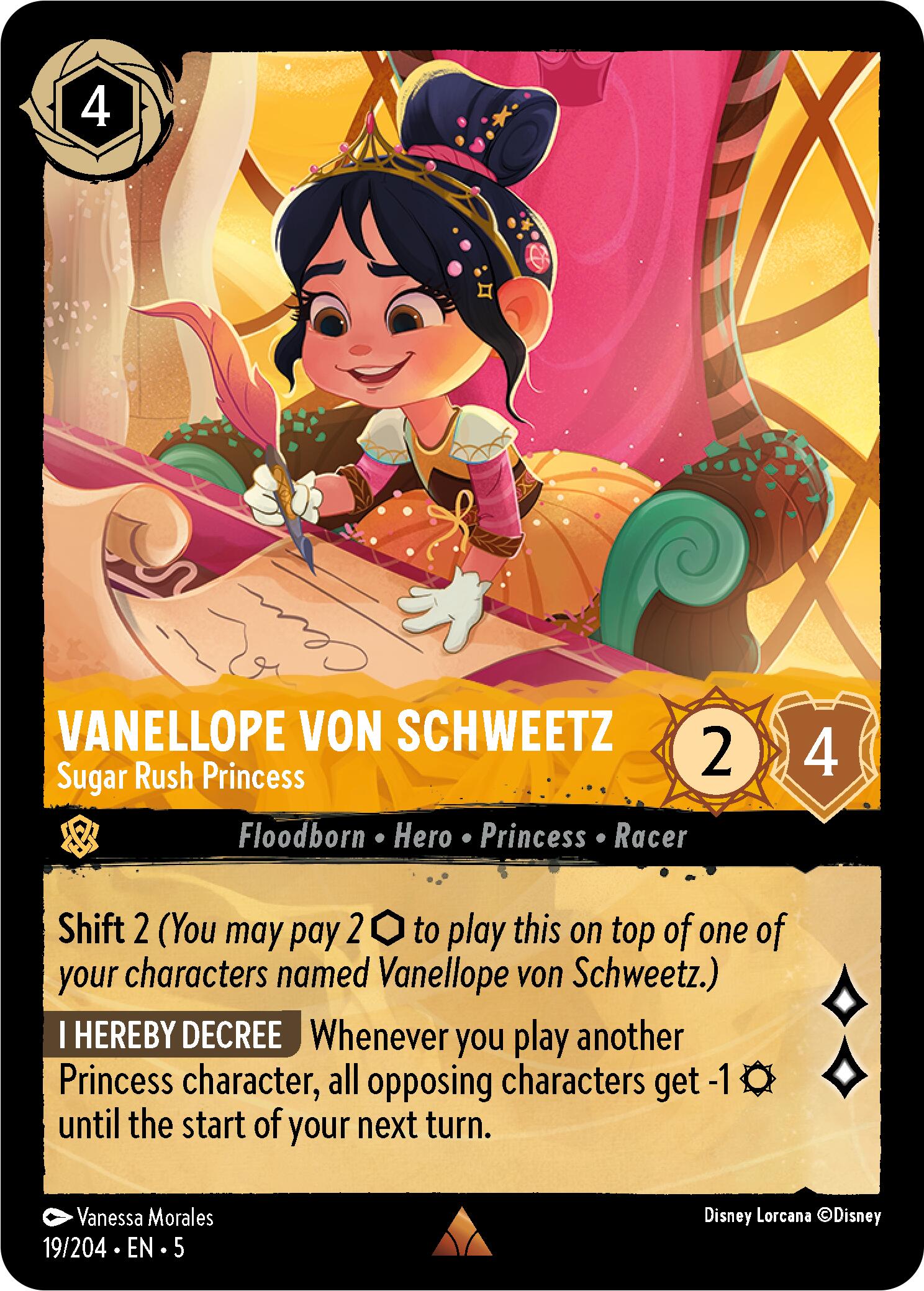 Vanellope von Schweetz - Sugar Rush Princess (19/204) [Shimmering Skies] | Clutch Gaming