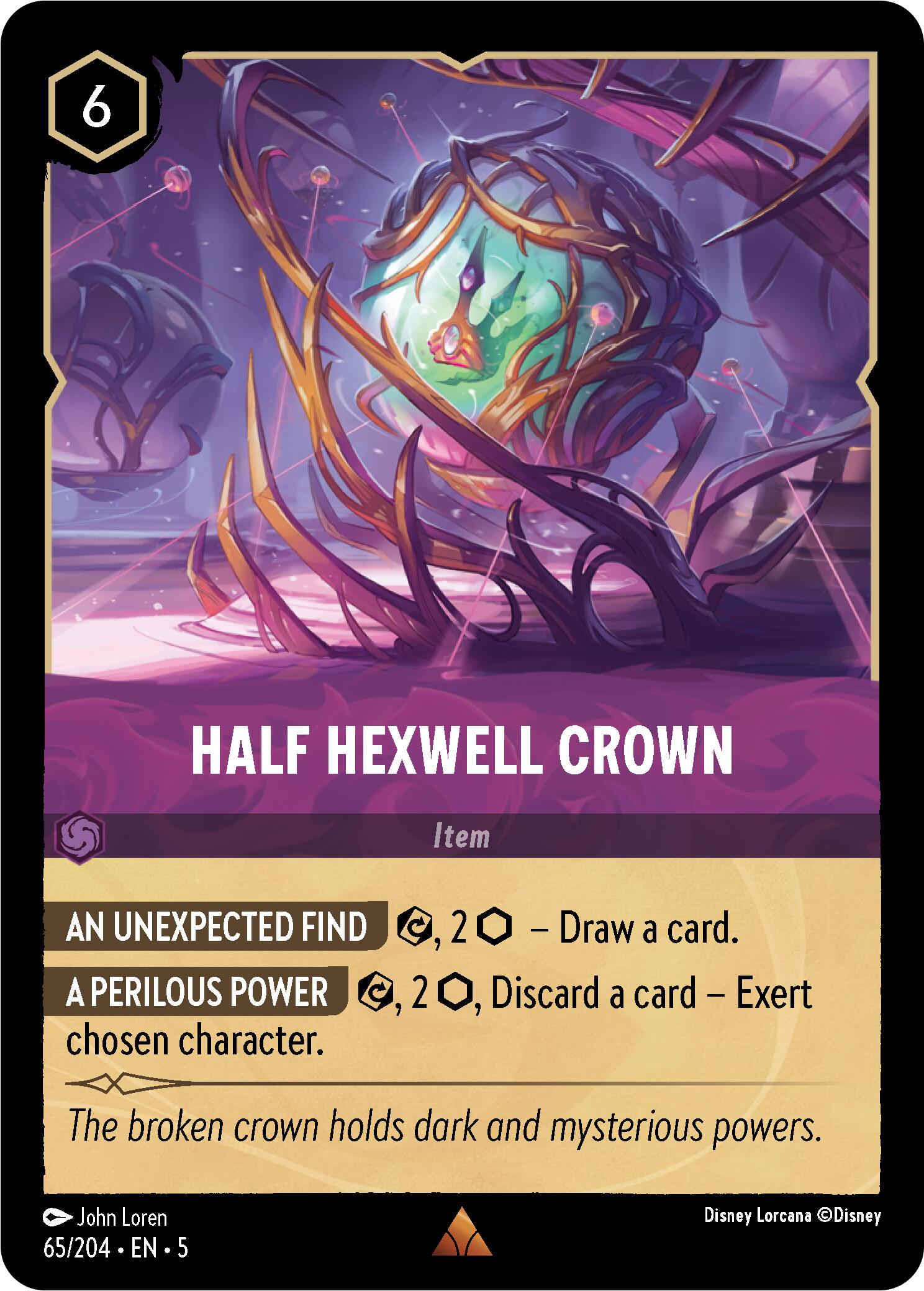 Half Hexwell Crown (65/204) [Shimmering Skies] | Clutch Gaming