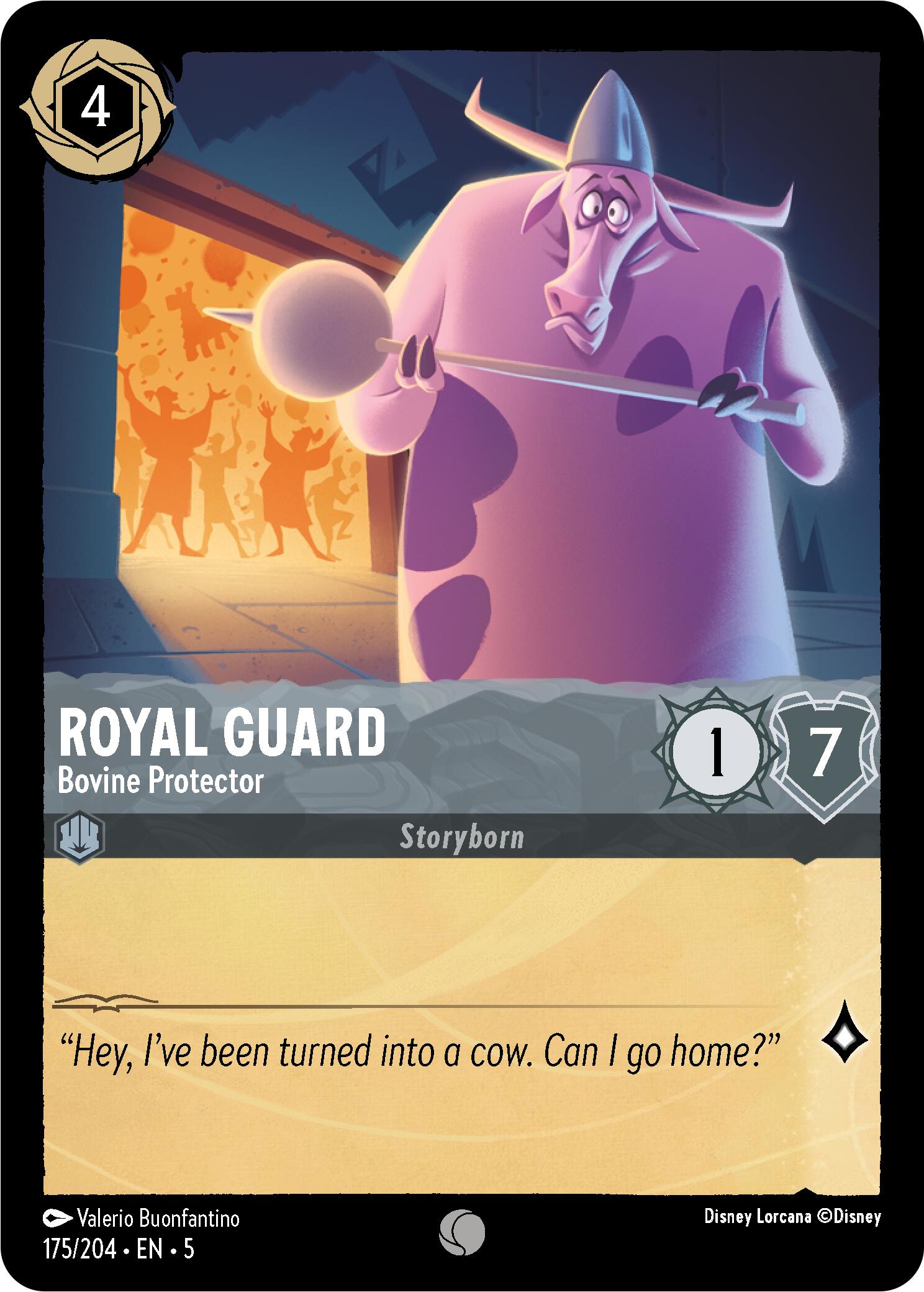 Royal Guard - Bovine Protector (175/204) [Shimmering Skies] | Clutch Gaming