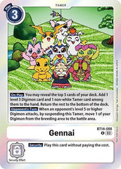 Gennai [BT14-088] (Secret Crisis: Movie Memorial Pack) [Secret Crisis] | Clutch Gaming