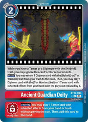 Ancient Guardian Deity [BT17-094] (Secret Crisis: Movie Memorial Pack) [Secret Crisis] | Clutch Gaming