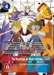 Tai Kamiya & Matt Ishida [BT17-081] (Alternate Art) [Secret Crisis] | Clutch Gaming