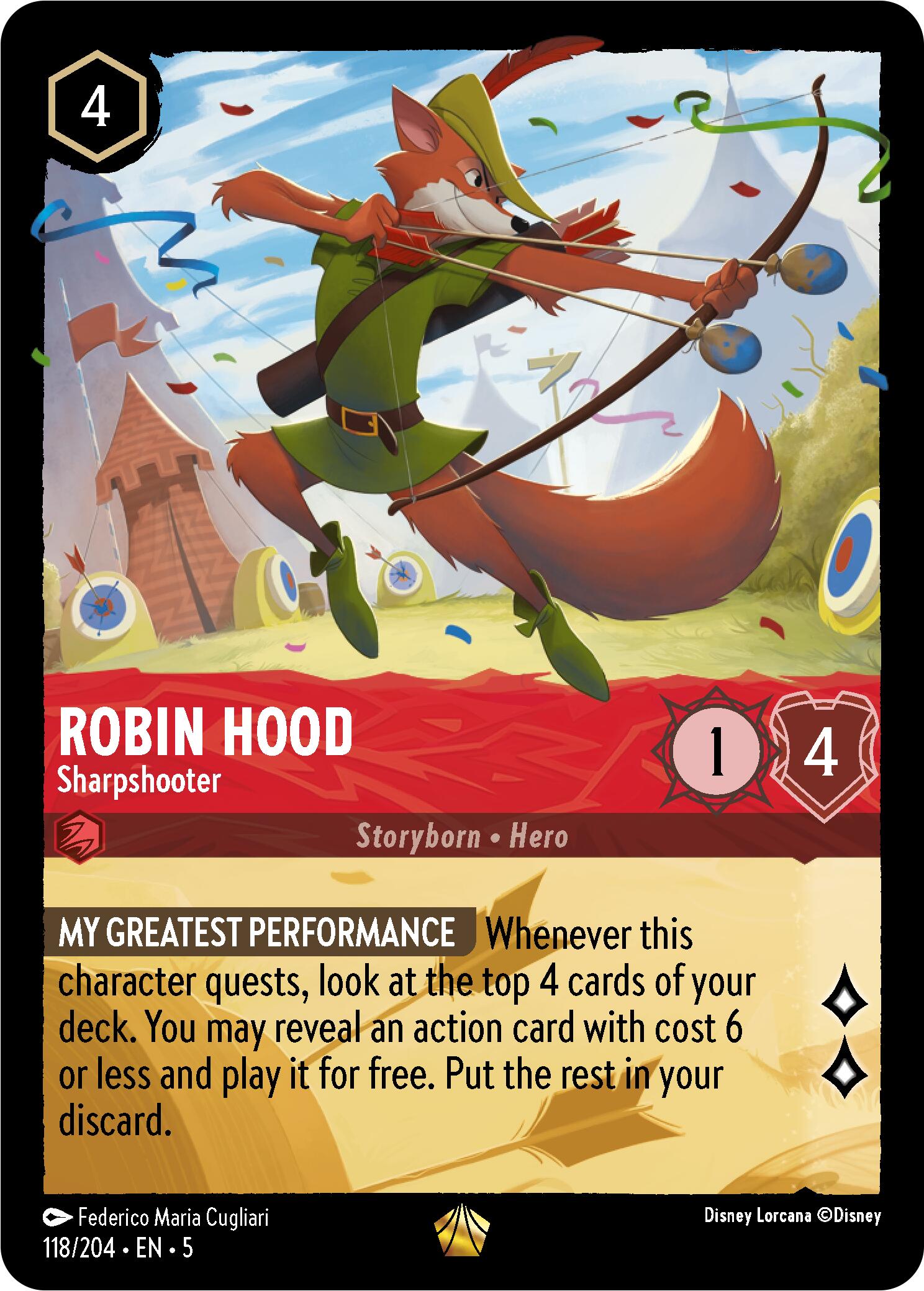 Robin Hood - Sharpshooter (118/204) [Shimmering Skies] | Clutch Gaming