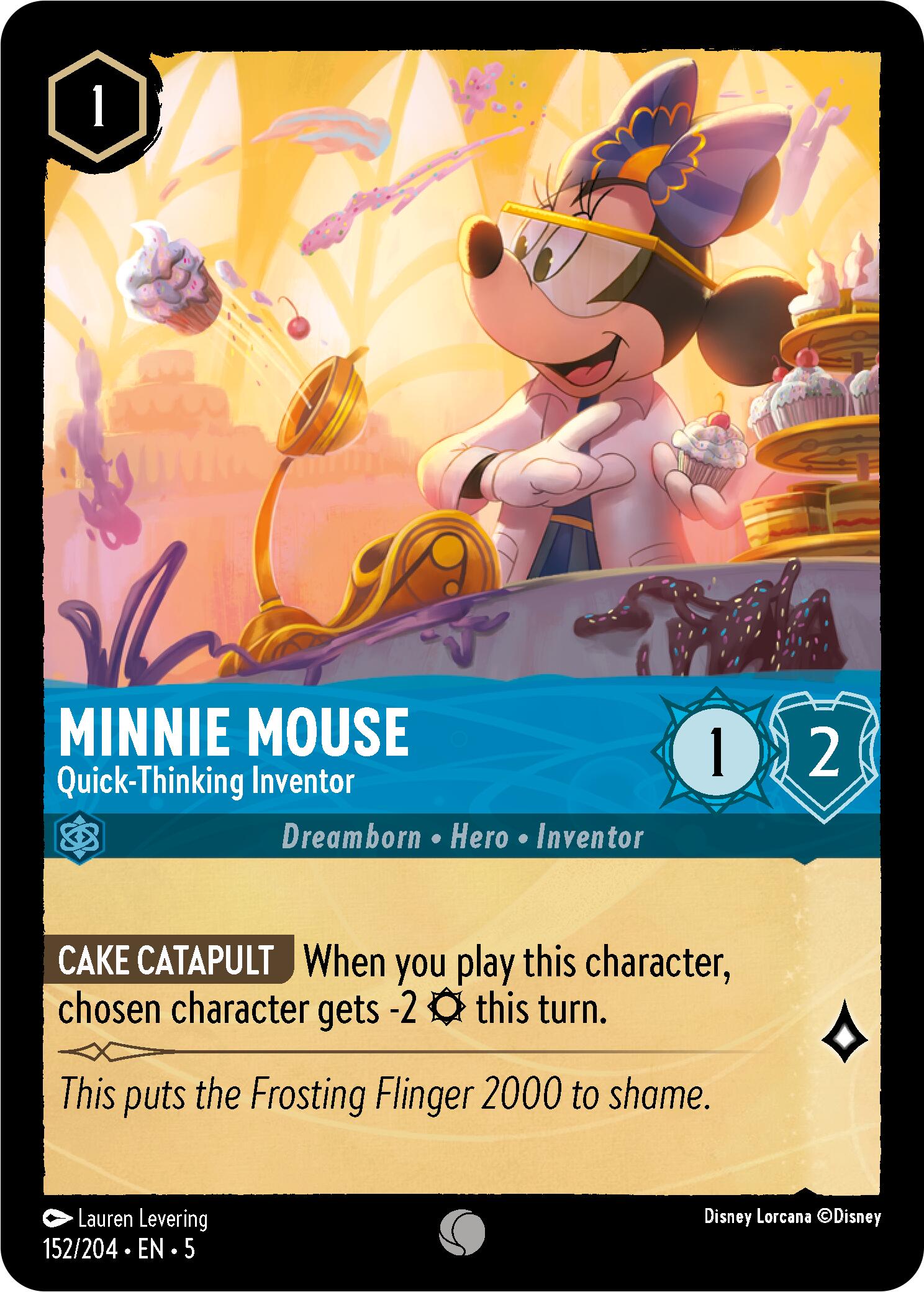 Minnie Mouse - Quick-Thinking Inventor (152/204) [Shimmering Skies] | Clutch Gaming