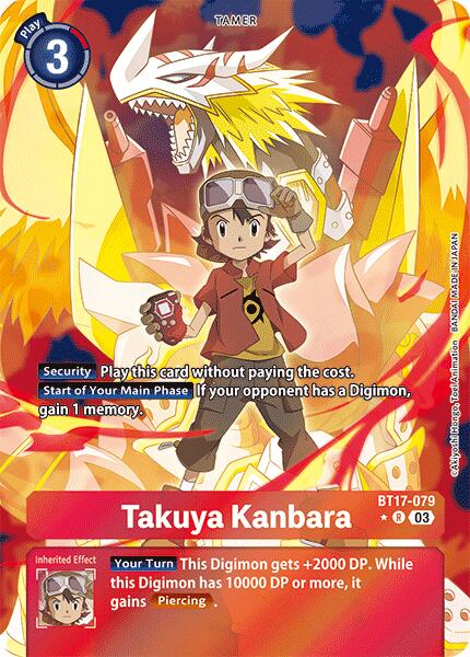 Takuya Kanbara [BT17-079] (Alternate Art) [Secret Crisis] | Clutch Gaming