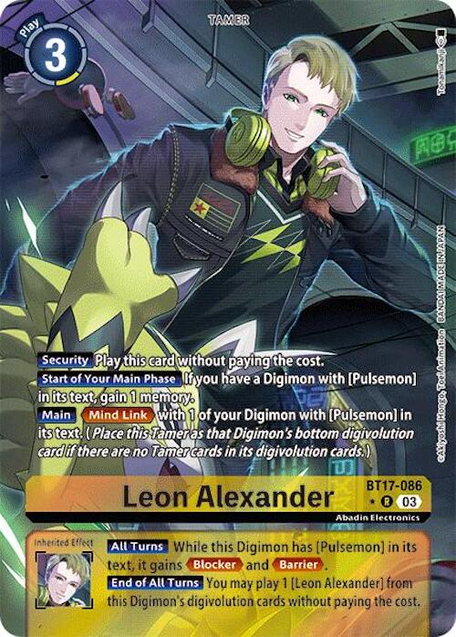 Leon Alexander [BT17-086] (Alternate Art) [Secret Crisis] | Clutch Gaming